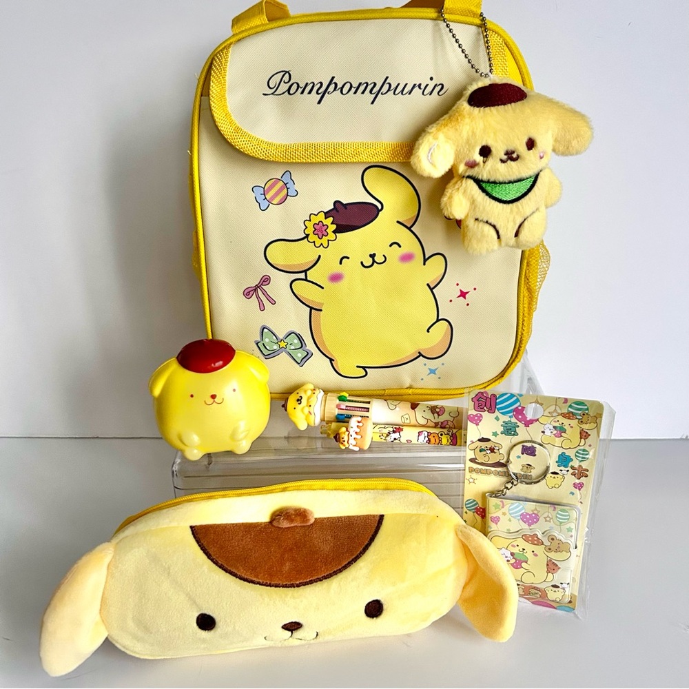💛(POM300) Pompompurin Adorable 7-Piece Lunch Cooler Bundle! - Picture 9 of 9